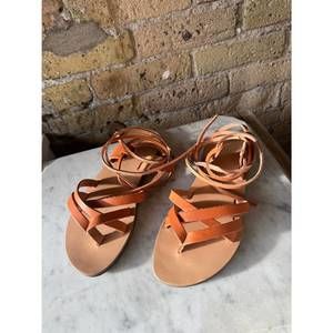 NEW MONASTIRAKI women's oropos sandal in tan